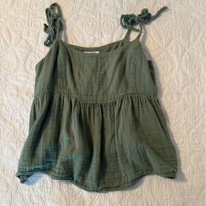 Old Navy Olive Sleeveless Top